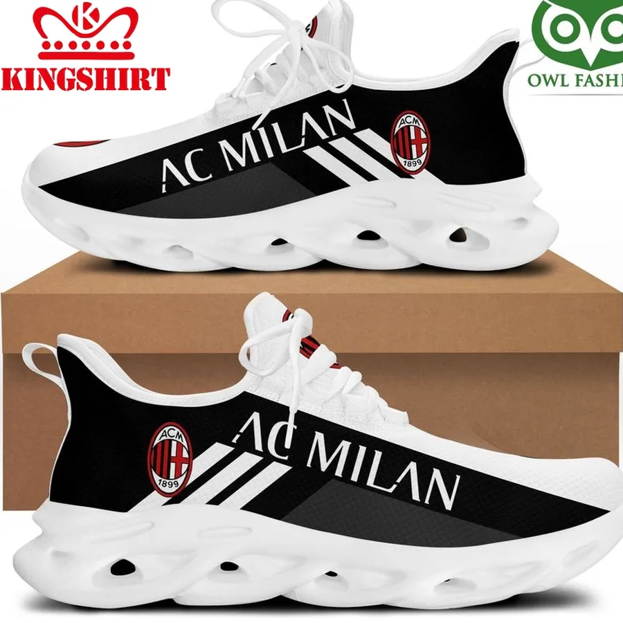 Ac Milan Special Design White Max Soul Running Shoes