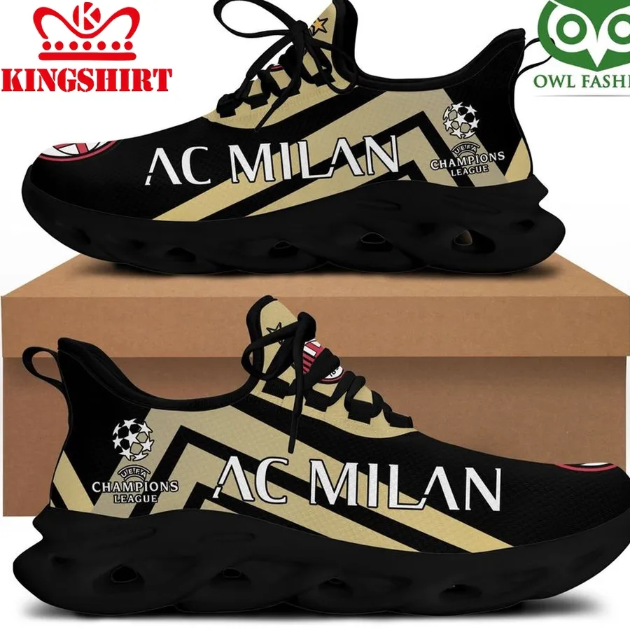 Ac Milan Yellow Running Shoes Max Soul Design