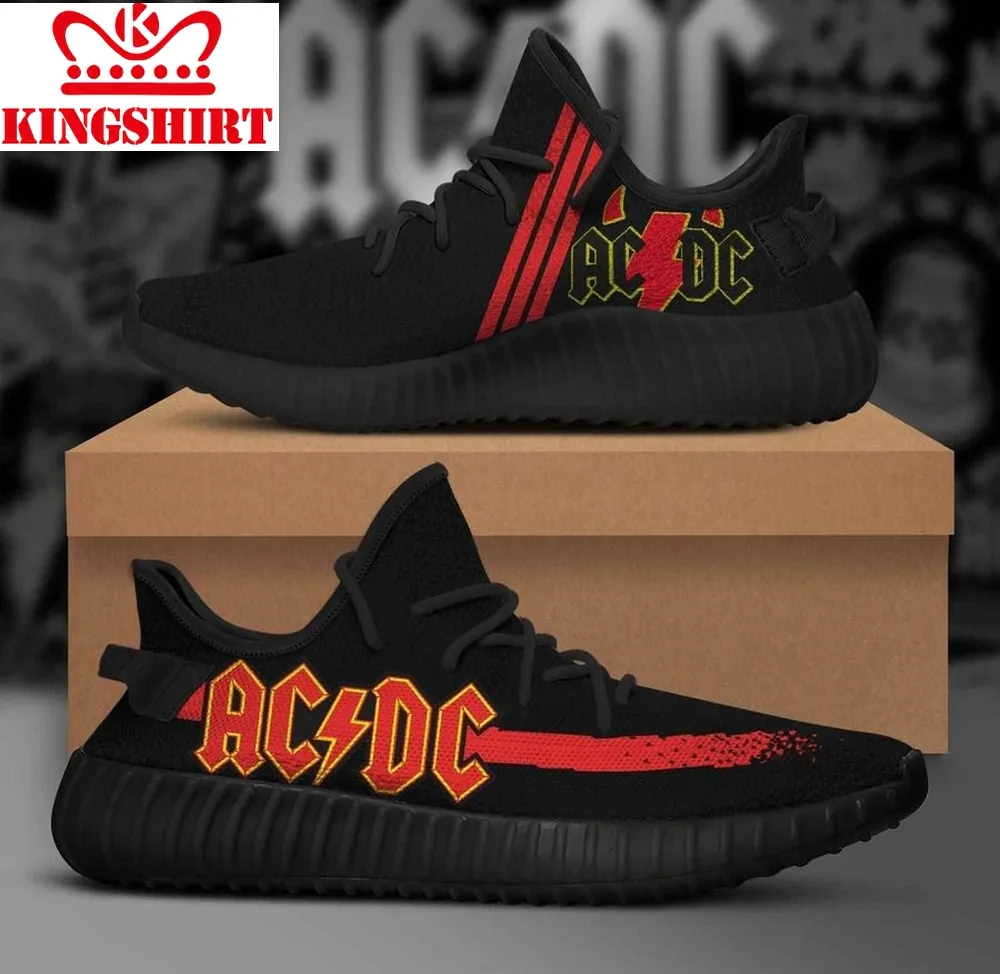 Acdc Band Yeezy Boost Shoes Sport Sneakers   Yeezy Shoes