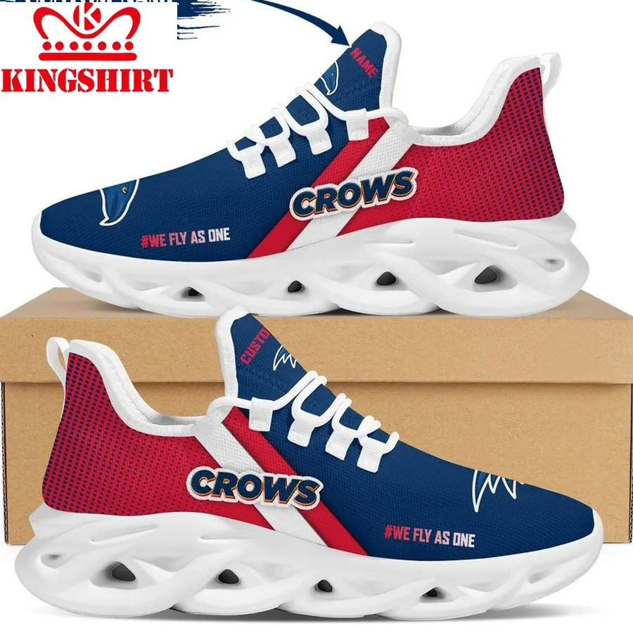 Adelaide Crows Custom Personalized Max Soul Sneakers Running Sports Shoes  Afl