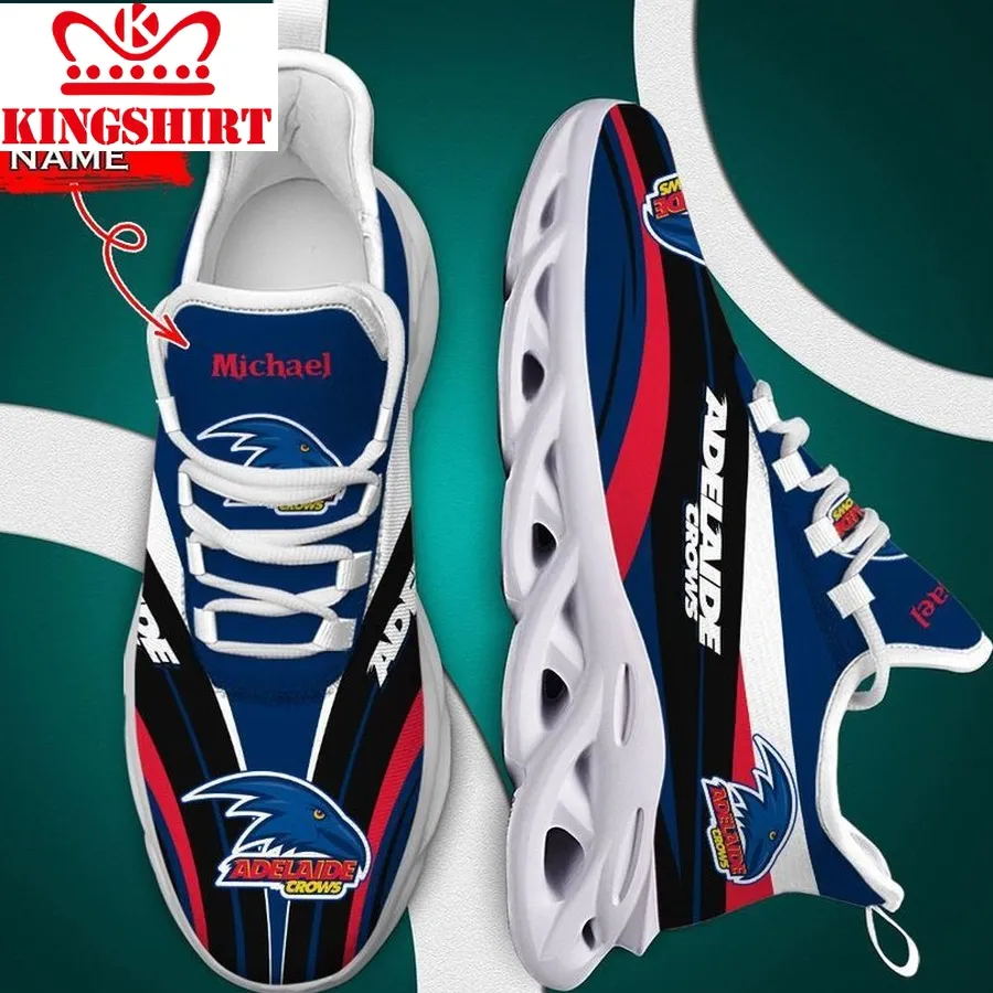 Adelaide Crows Max Soul Shoes Luxury Afl Custom Name