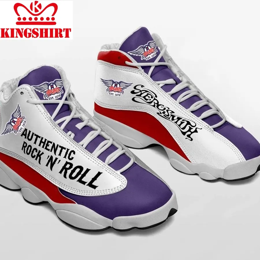 Aerosmith Form Air Jordan 13 Sneakers Rock N Roll Shoes Full Size