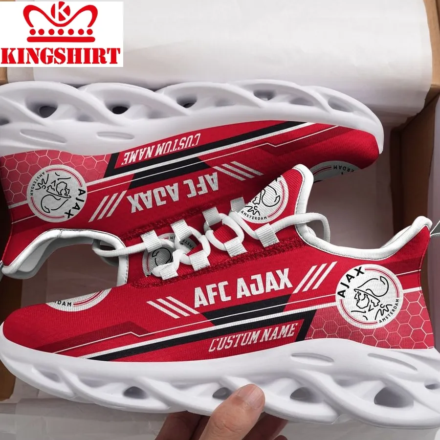 Afc Ajax Custom Personalized Max Soul Sneakers Running Sports Shoes Football Fan Football Fan