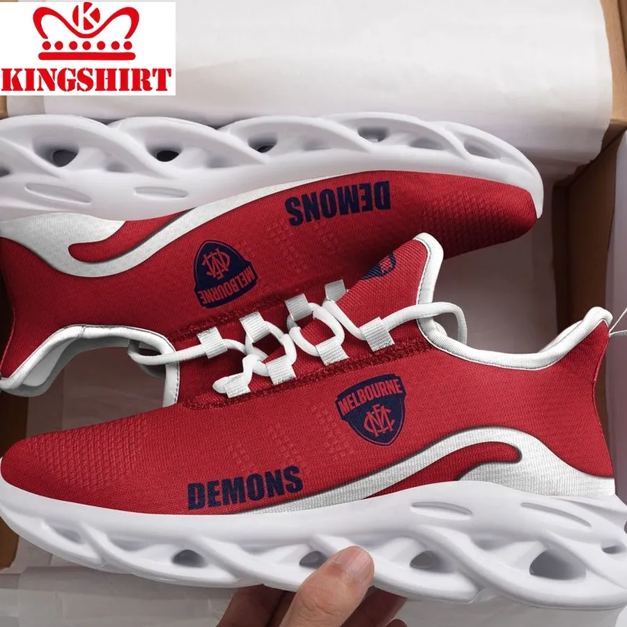 Afl Melbourne Demons New Trending  D Printed  Max Soul Clunky Sneaker Shoes