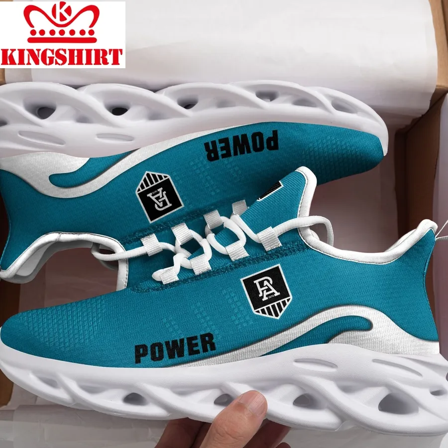 Afl Port Adelaide Power New Trending  D Printed  Max Soul Clunky Sneaker Shoes