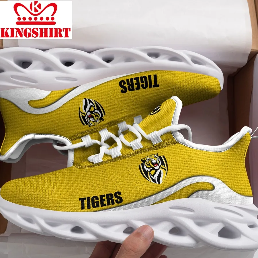 Afl Richmond Tigers New Trending  D Printed  Max Soul Clunky Sneaker Shoes