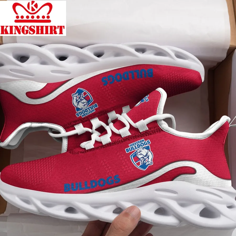 Afl Western Bulldogs New Trending  D Printed  Max Soul Clunky Sneaker Shoes
