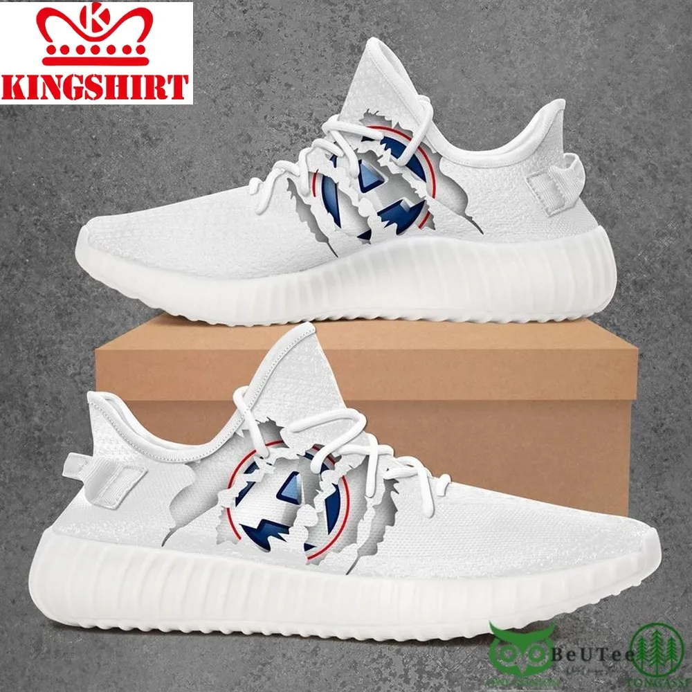 Aixam Car Yeezy Sneakers Shoes White