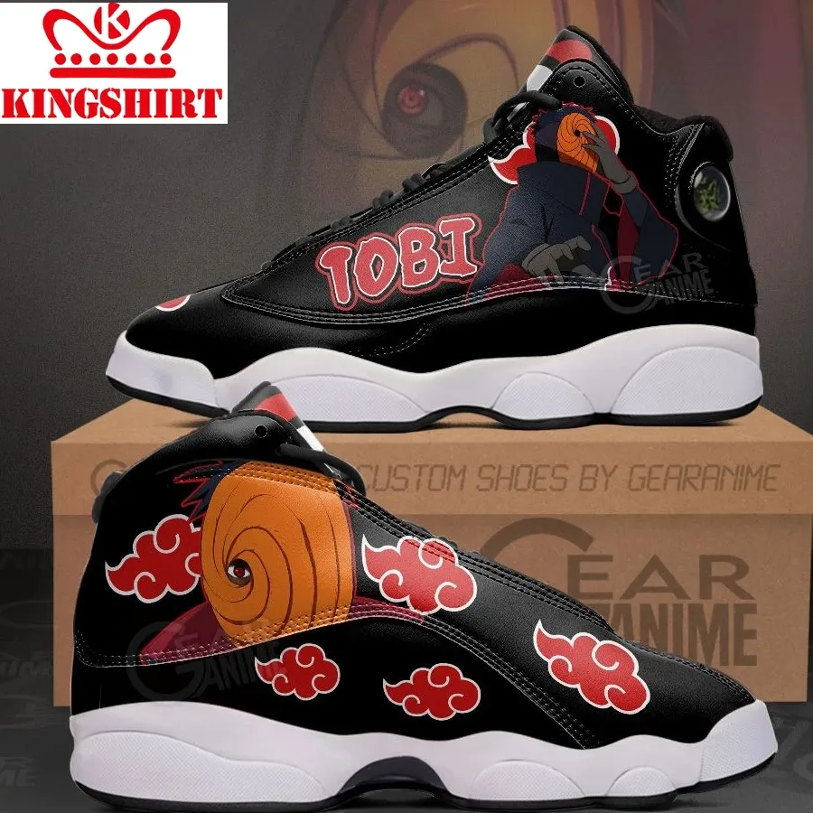 Akatsuki Tobi Jd13 Sneakers Naruto Custom Anime Shoes