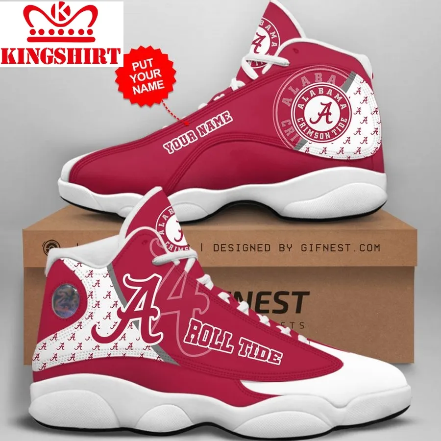 Alabama 02 Jordan 13 Personalized Shoes Alabama 02 Customized Name Sneaker