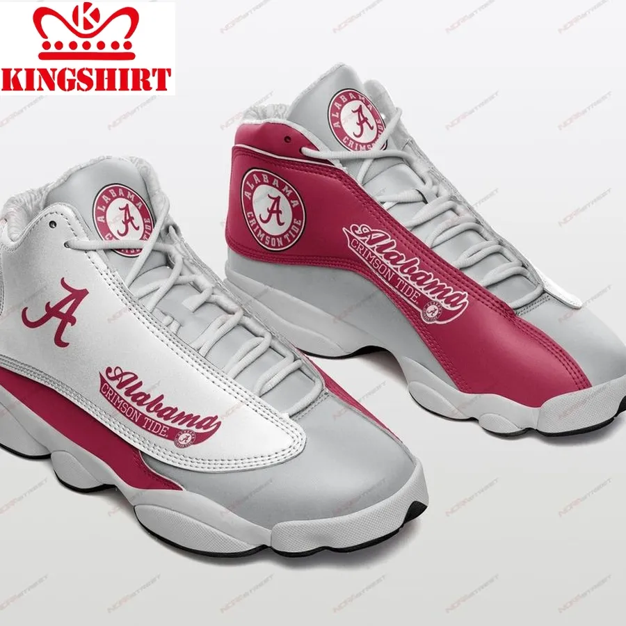 Alabama Crimson Tide Air Jordan 13 Shoes Sport V204 Sneakers Jd13 Sneakers Personalized Shoes Design