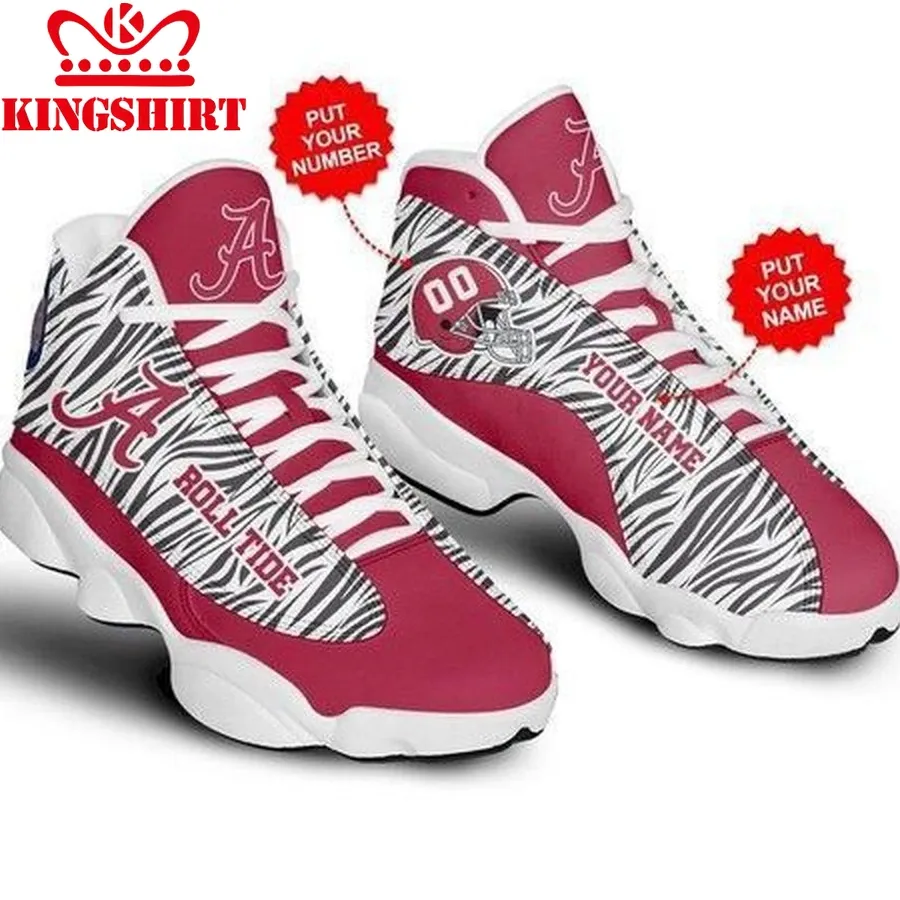 Alabama Crimson Tide Football Personalized Shoes Air Jd13 Sneakers