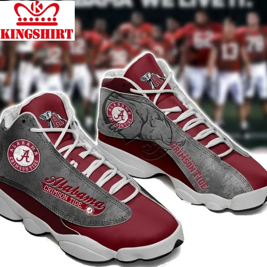 Alabama Crimson Tide Football Team Form Air Jordan 13 Sneakers  Lan1 Jd13 Sneakers Personalized Shoes Design