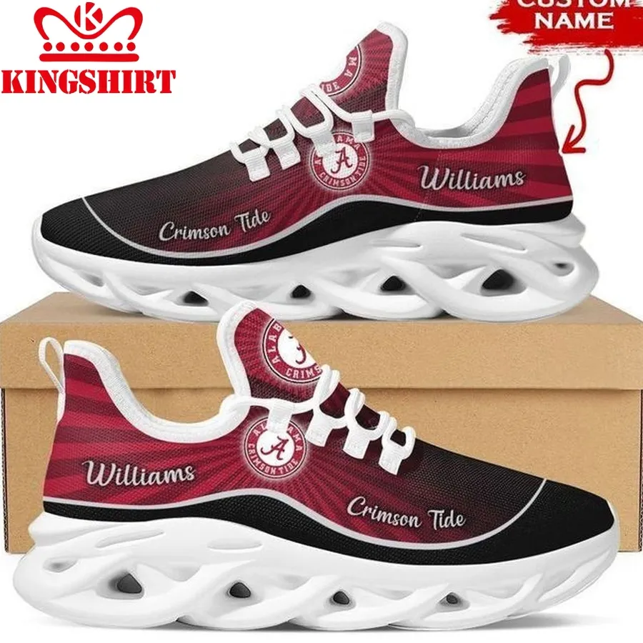 Alabama Crimson Tide  Max Soul Sneakers Personalized