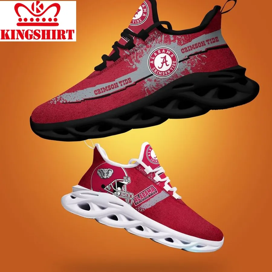 Alabama Crimson Tide Ncaa Max Soul Sneakers For This Season Td Love Sport  Sneaker