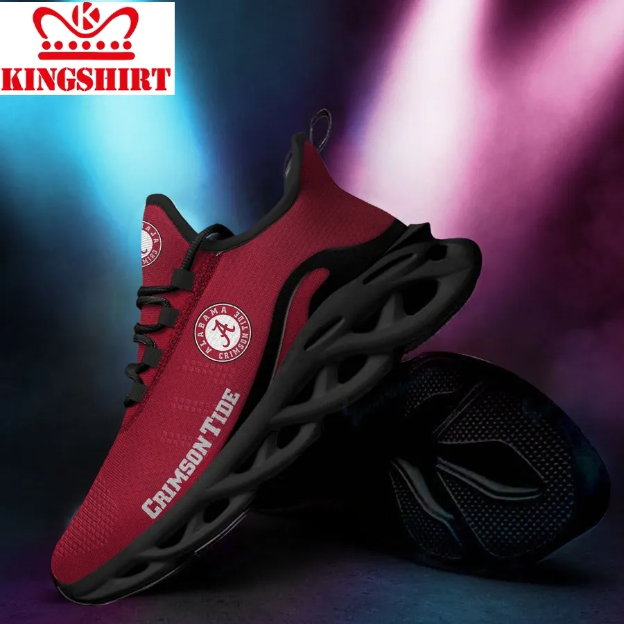 Alabama Crimson Tide New Trending  D Printed  Max Soul Clunky Sneaker Shoes