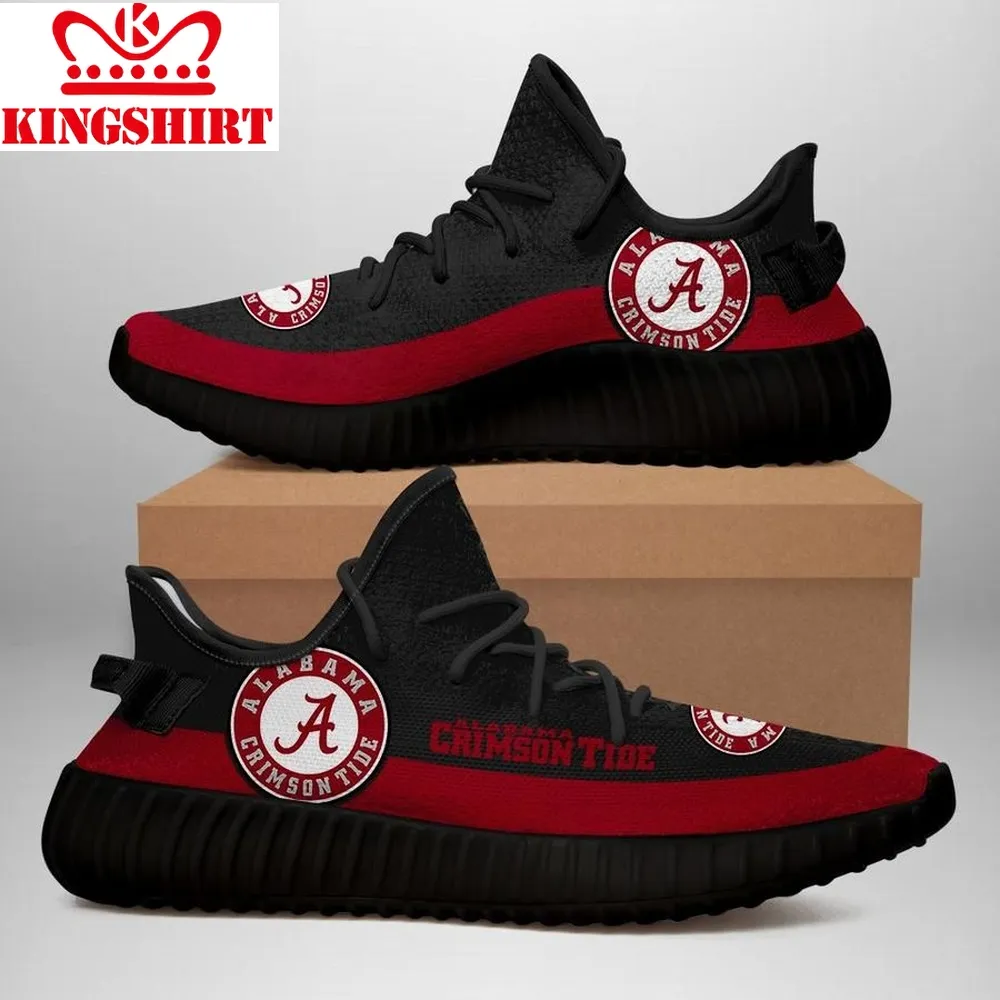 Alabama Crimson Tide Unisex Sneaker Football 2 Custom Shoes Alabama Crimson Tide Yeezy Boost 350   Yeezy Shoes