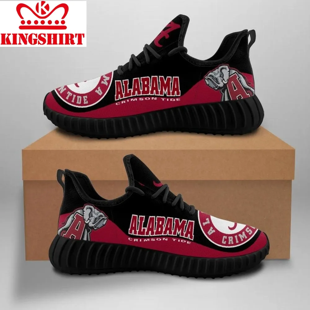 Alabama Crimson Tide Unisex Sneakers New Sneakers Custom Shoes Football Yeezy Boost   Yeezy Shoes