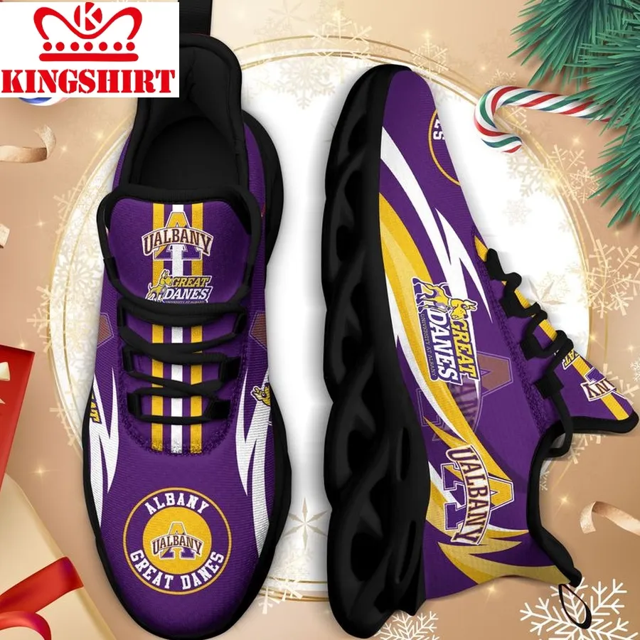 Albany Great Danes Ncaa Max Soul Sneakers For This Season Na