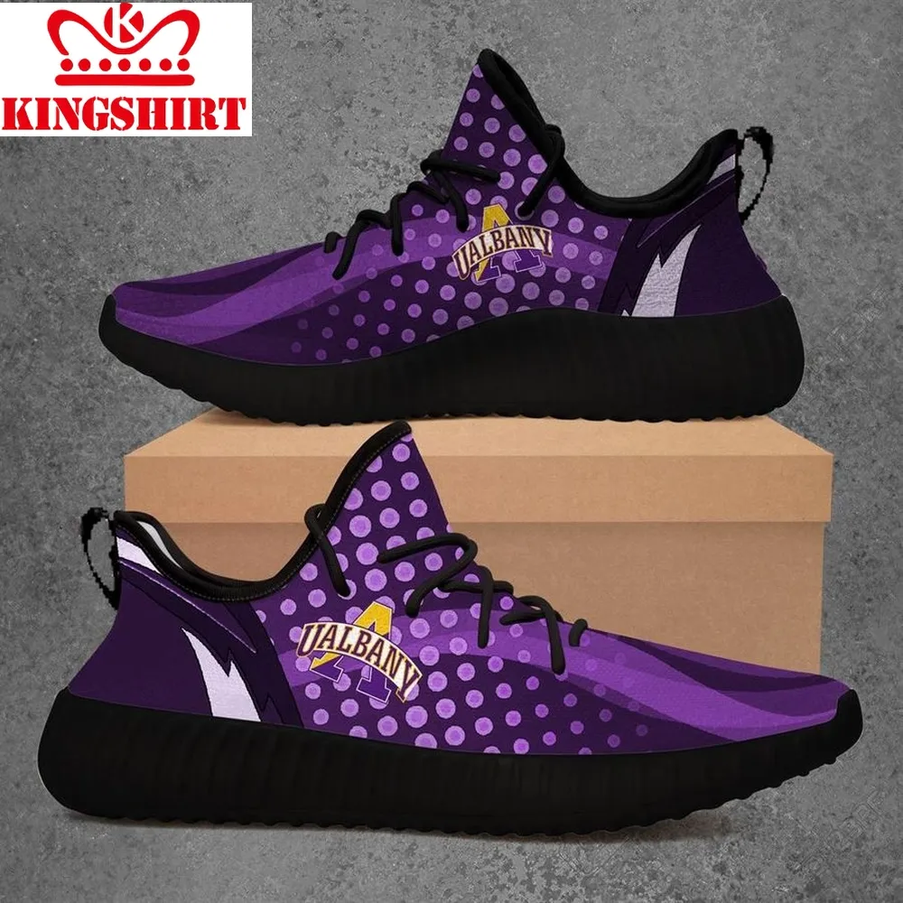 Albany Great Danes Ncaa Yeezy Shoes Sport Sneakers   Yeezy Shoes