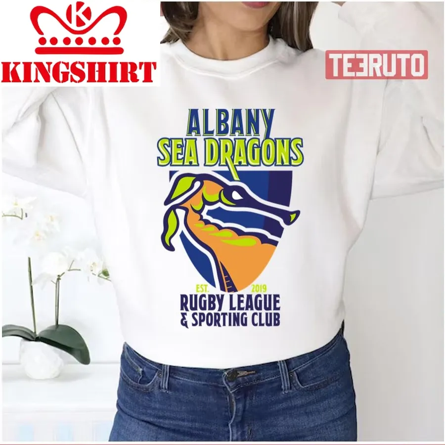 Albany Sea Dragons Rugby Logo Unisex Sweatshirt