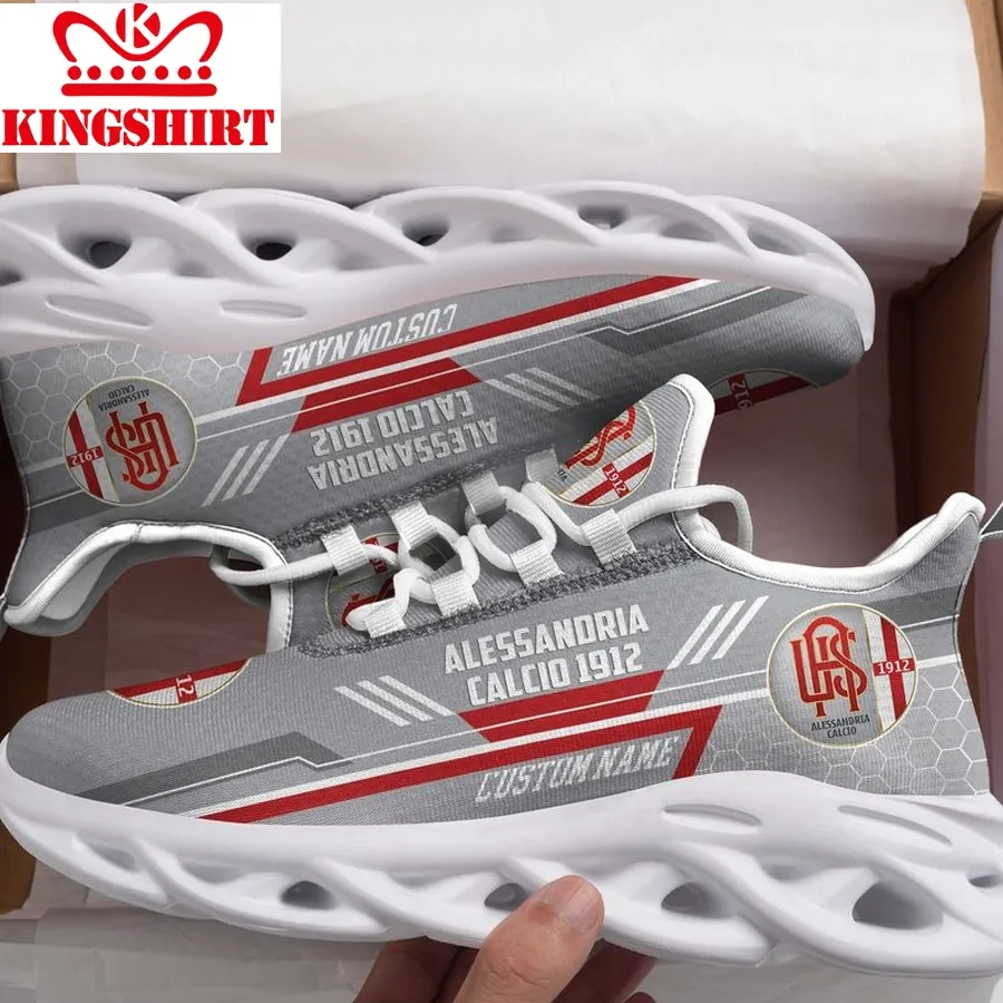 Alessandria Calcio  Custom Personalized Max Soul Sneakers Running Sports Shoes  Football Fan Football Fan