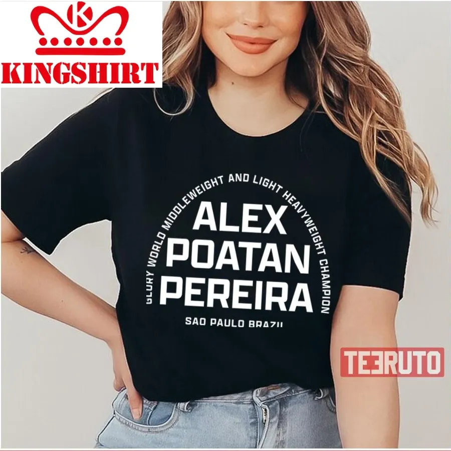 Alex Pereira Poatan Hands Of Stone Unisex T Shirt