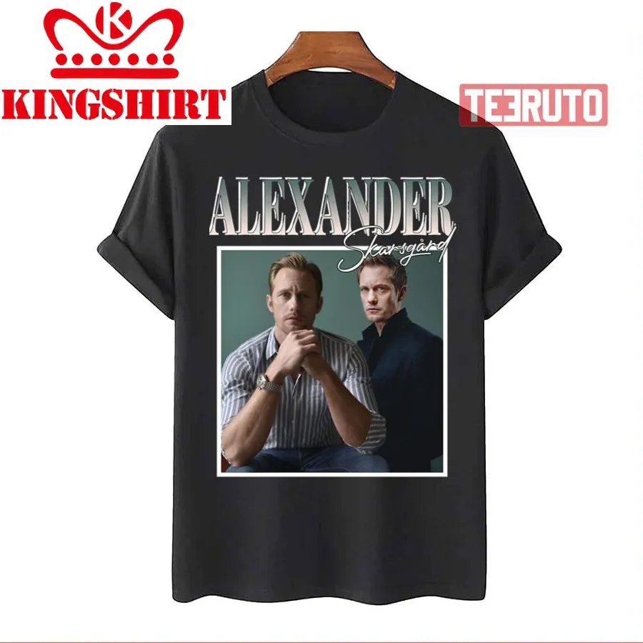 Alexander Skarsgard Retro Vintage Unisex T Shirt