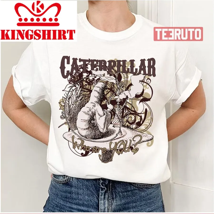 Alice In Wonderland Caterpillar Carnivale Style Fitted Unisex T Shirt