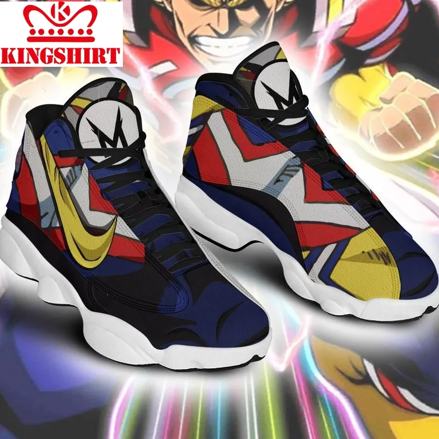 All Might My Hero Academia Anime Air Jordan Shoes