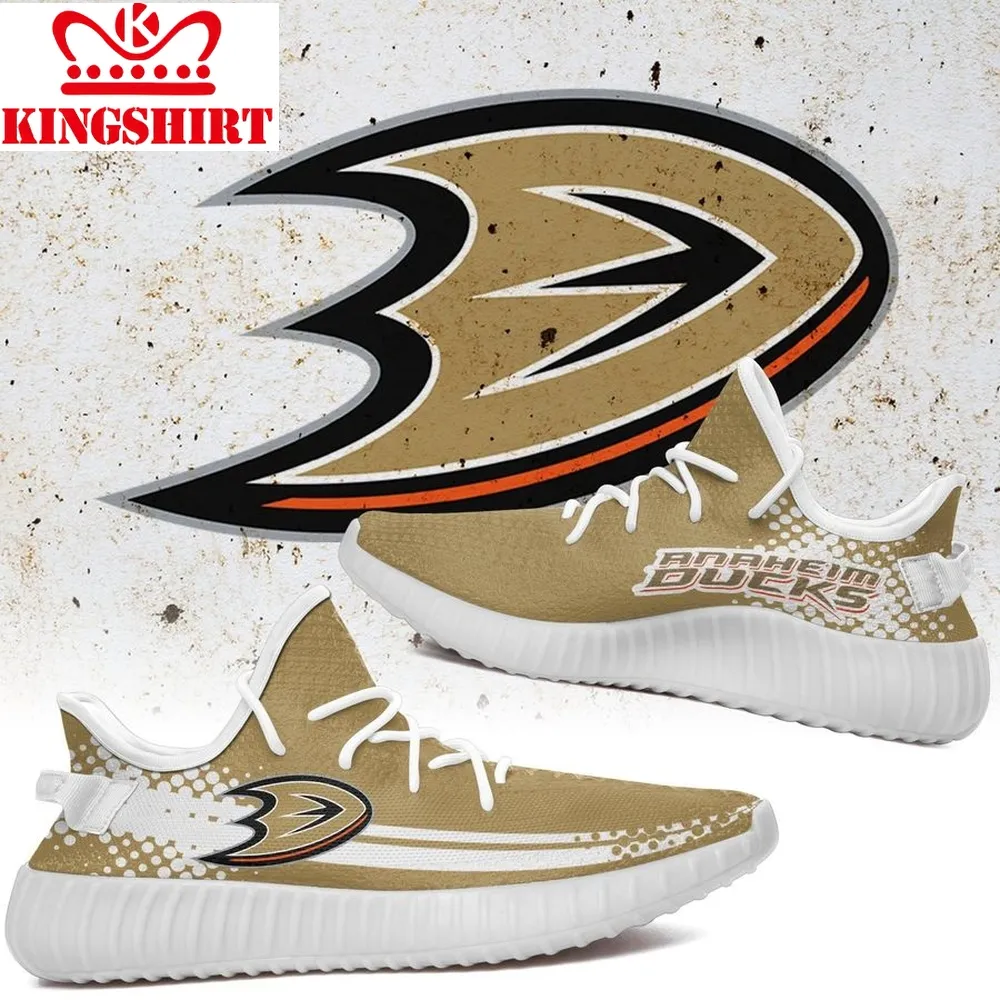 Anaheim Ducks Nhl Football League Team Custom Football Fan Like Yeezy Boost Shoes Sport Sneakers   Yeezy Shoes