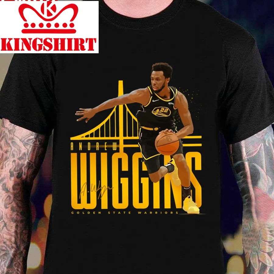 Andrew Wiggins Golden State Warriors Number 22 Basketball Sports Unisex T Shirt