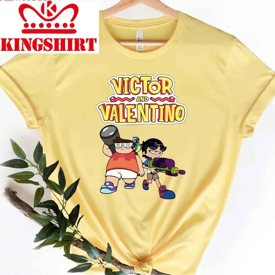 Animated Comedy Victor And Valentino Duo Unisex T Shirt