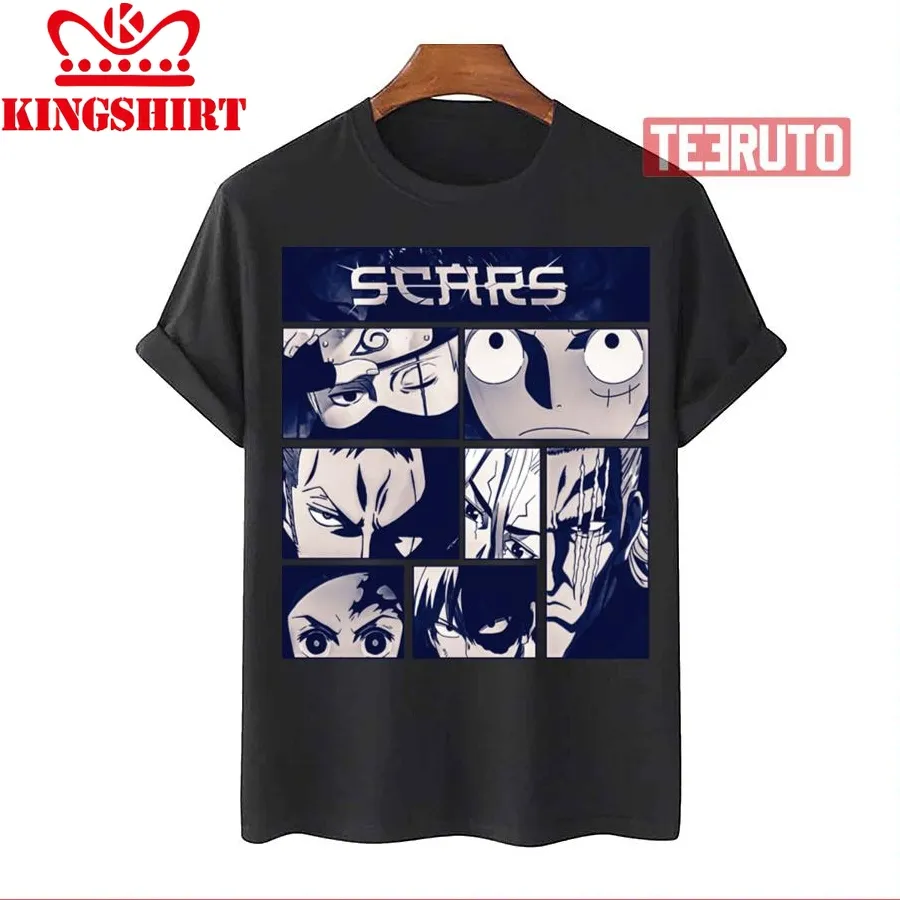 Anime Characters With Scar Naruto Shippuden Unisex T Shirt