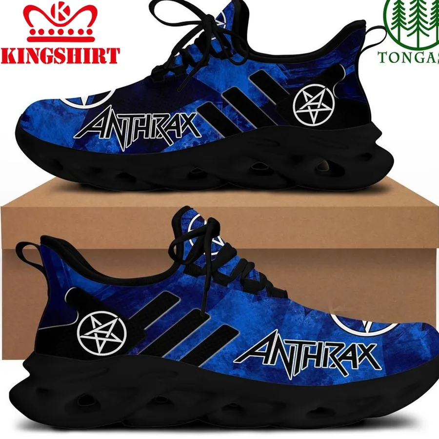 Anthrax Blue Blur Max Soul Running Shoes