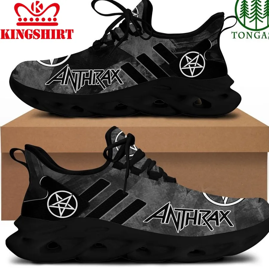 Anthrax Grey Blur Max Soul Running Shoes