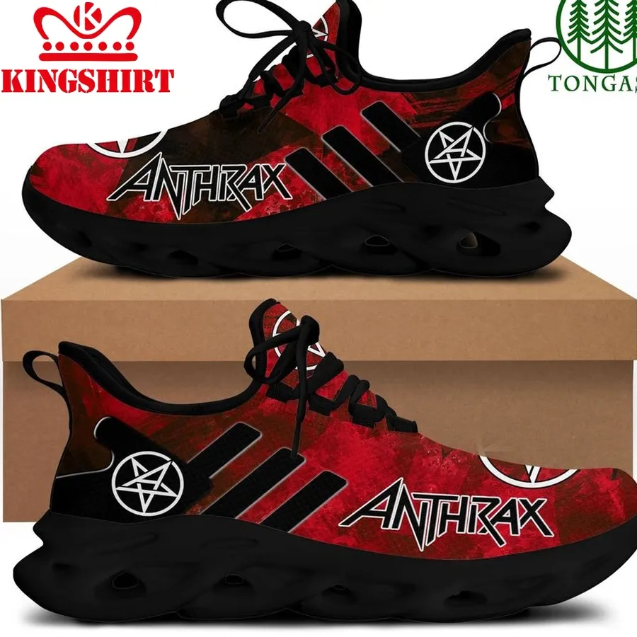 Anthrax Red Blur Max Soul Running Shoes