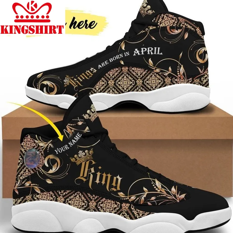 April Birthday Air Jordan 13 Shoes Personalized Sneakers Sport V01