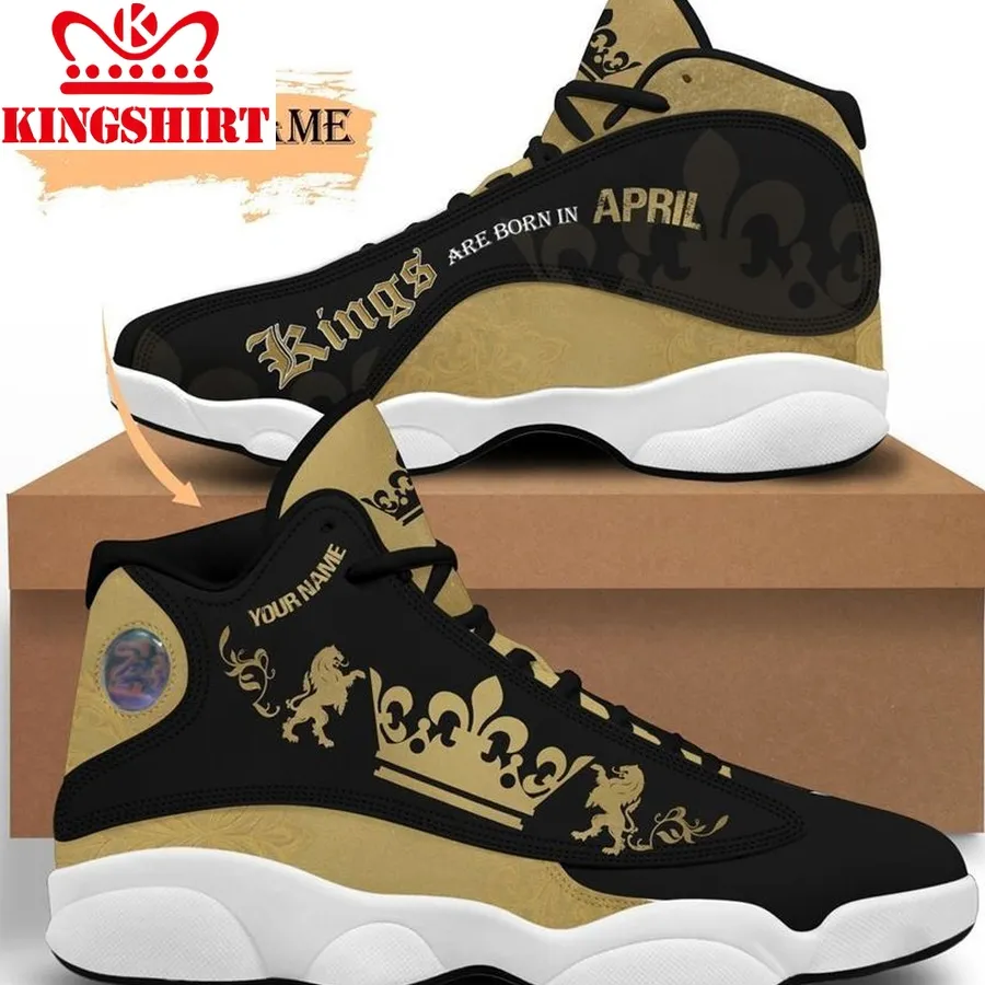 April Birthday Air Jordan 13 Shoes Personalized Sneakers Sport V07