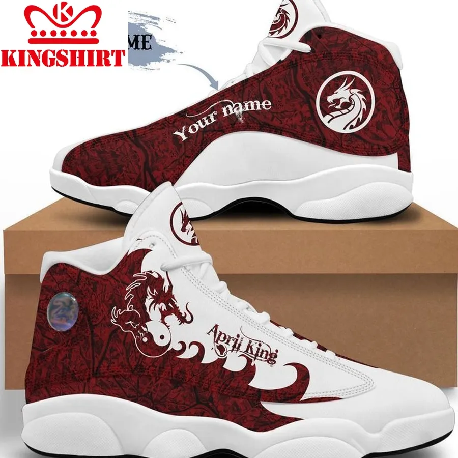 April Birthday Air Jordan 13 Shoes Personalized Sneakers Sport V08