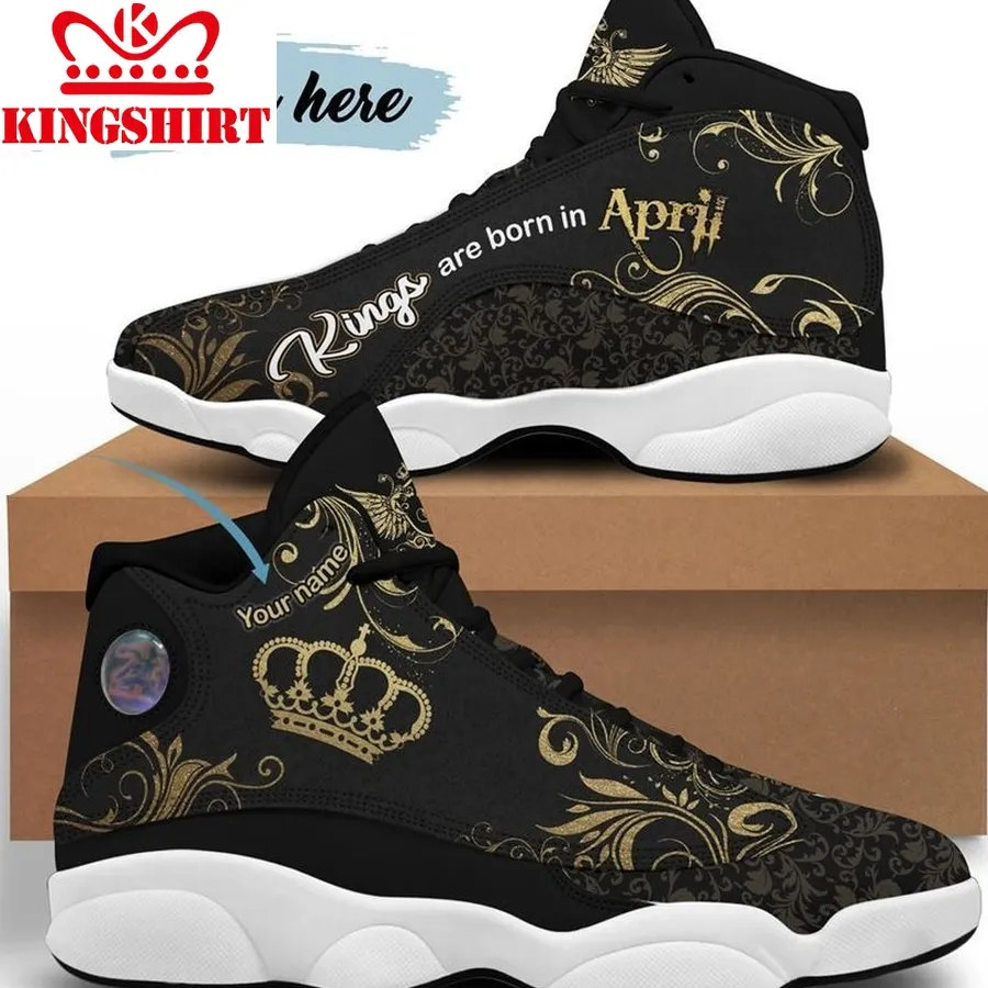 April Birthday Air Jordan 13 Shoes Personalized Sneakers Sport V09