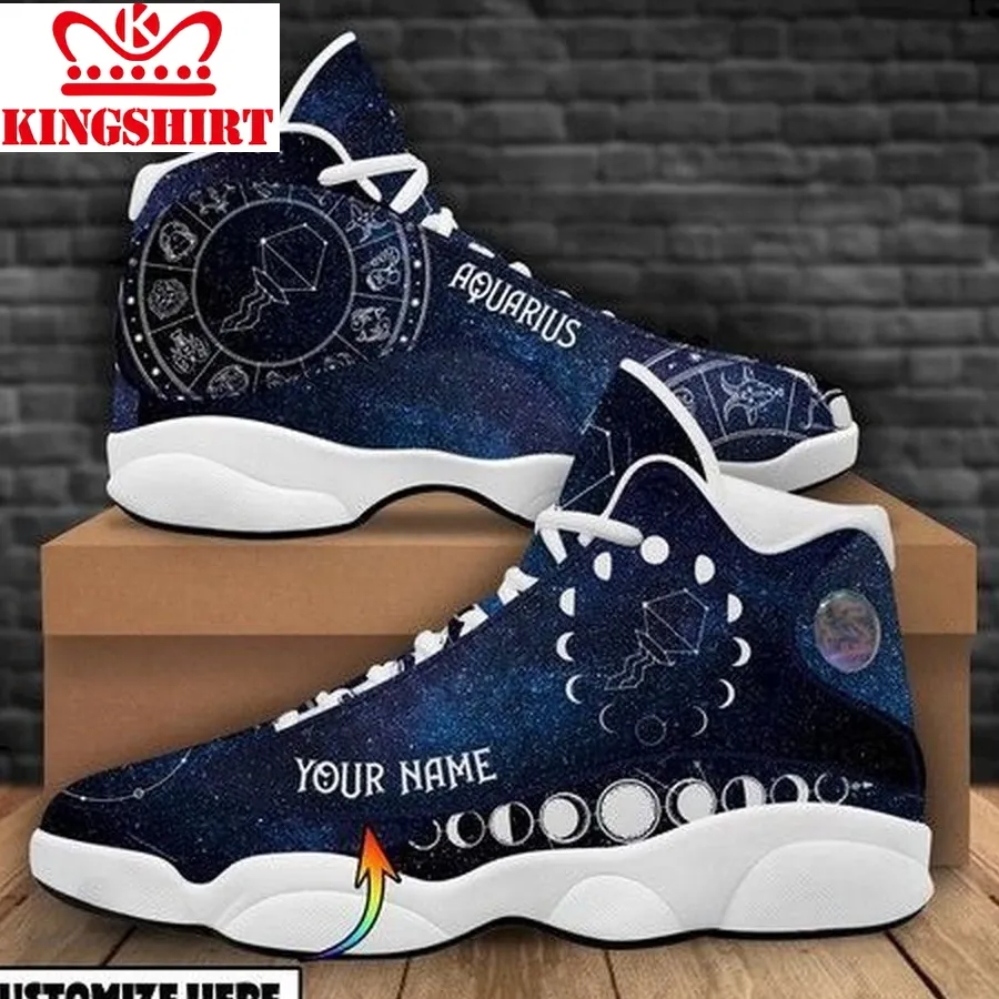  Aquarius Zodiac Air Jd13 Personalized Sneakers Tennis Shoes Idea Gift 