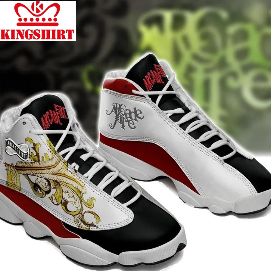 Arcade Fire Air Jordan 13 Custom Sneakers