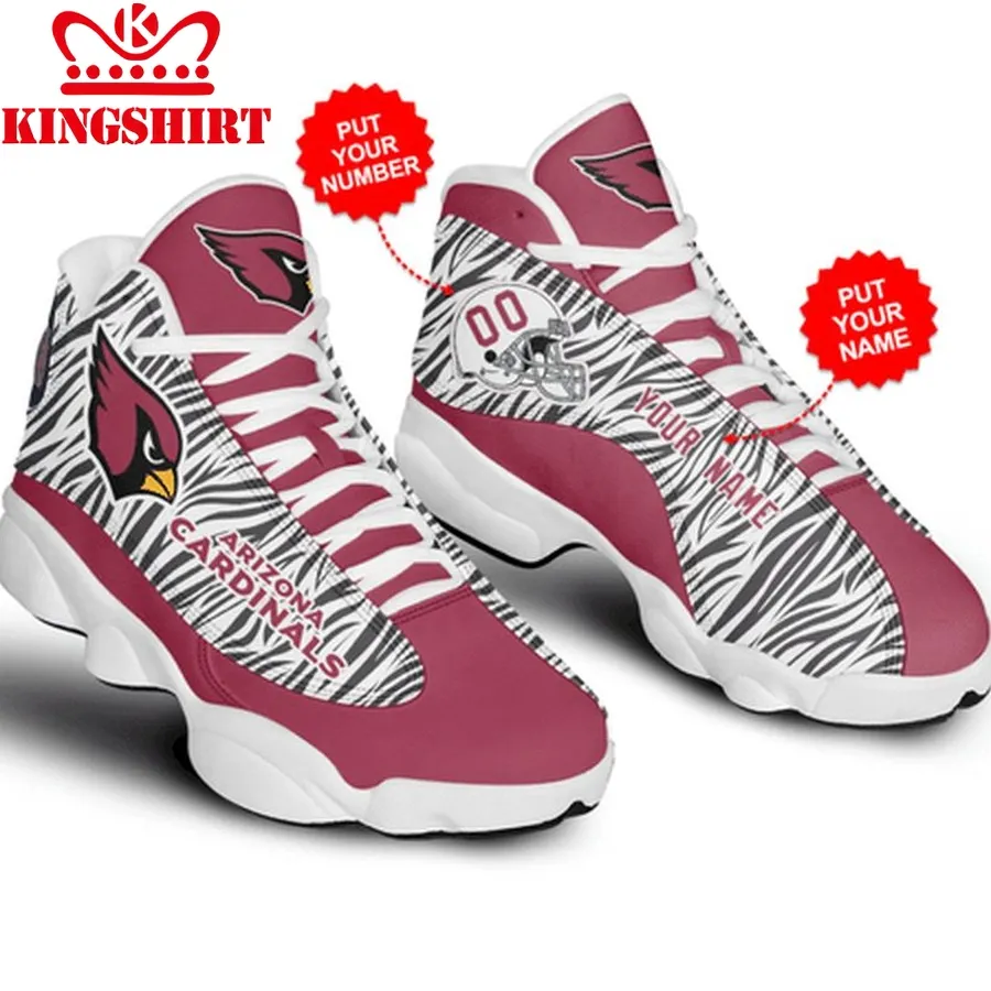 Arizona Cardinals Football Personalized Shoes Air Jd13 Sneakers