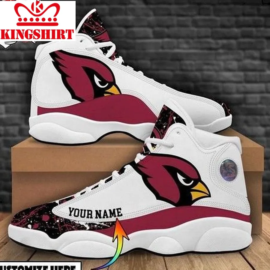Arizona Cardinals Sneakers Personalized Aj 13 Running Shoes For Fan