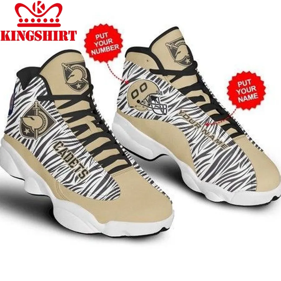Army Black Knights Football Customized Shoes Air Jd13 Sneakers