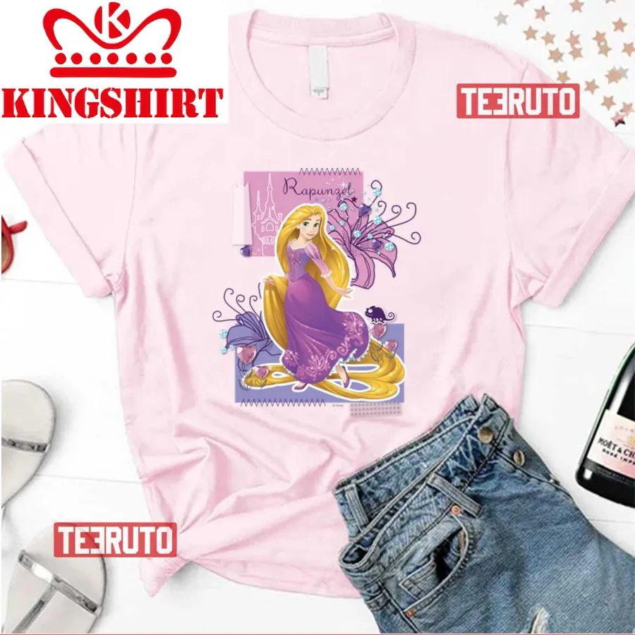 Artistic Princess Rapunzel Unisex T Shirt