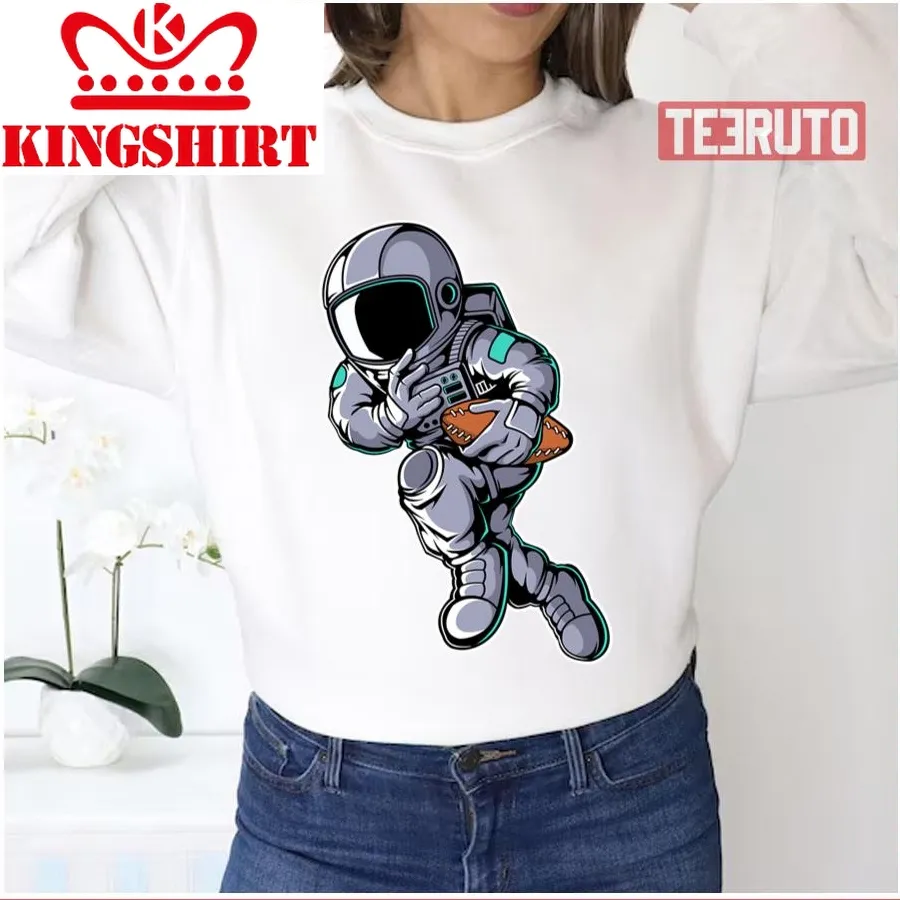Astronaut Rugby Cute Design Unisex Sweatshirt