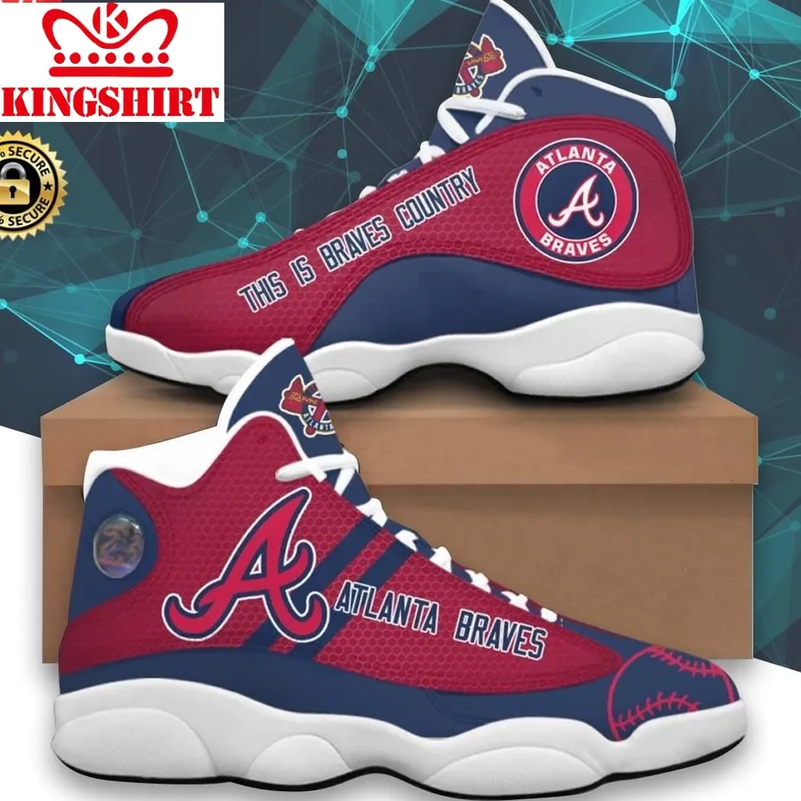 Atlanta Braves Baseball Jordan 13 Shoes