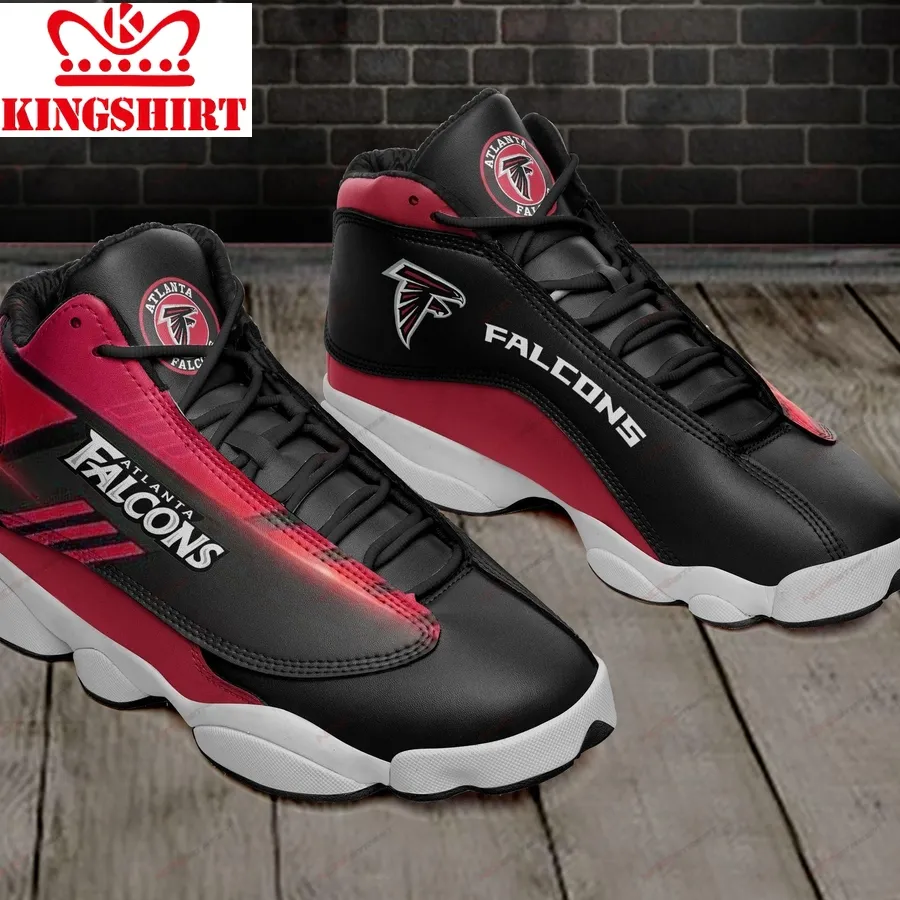  Atlanta Falcons Air Jordan 13 Sneakers Sport Shoes Full Size 